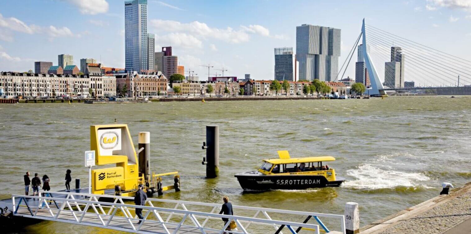 Watertaxi Rotterdam in Rotterdam Maritime Capital of Europe - RMCoE