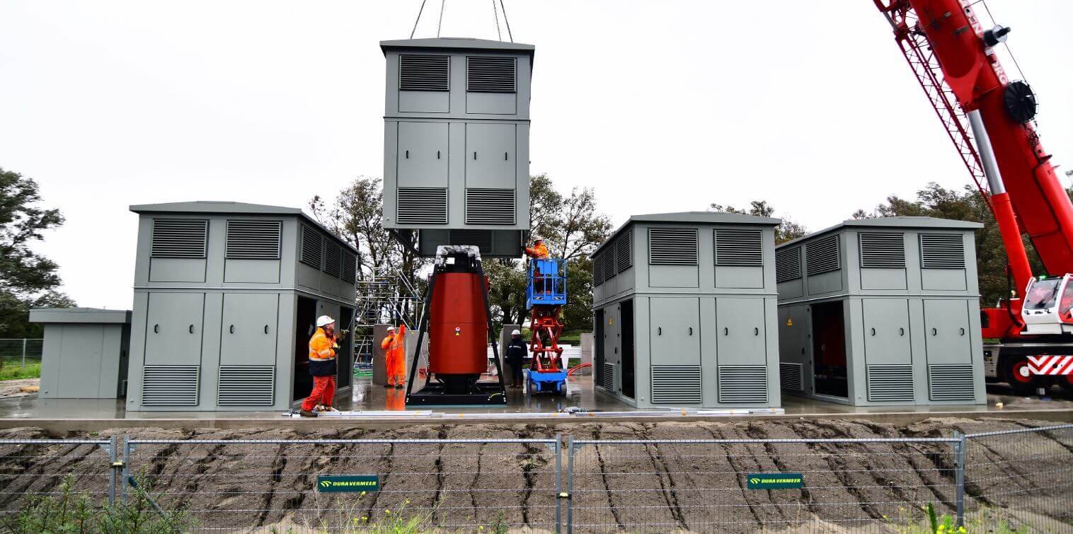 Aanleg walstroom in Rotterdam Maritime Capital of Europe