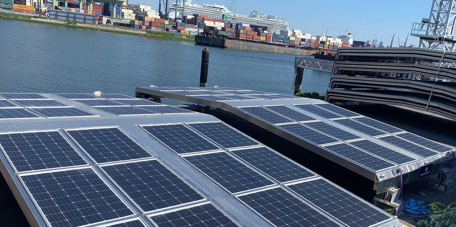 Wattlab zonnepanelen voor de binnenvaart - Rotterdam Maritime Capital of Europe