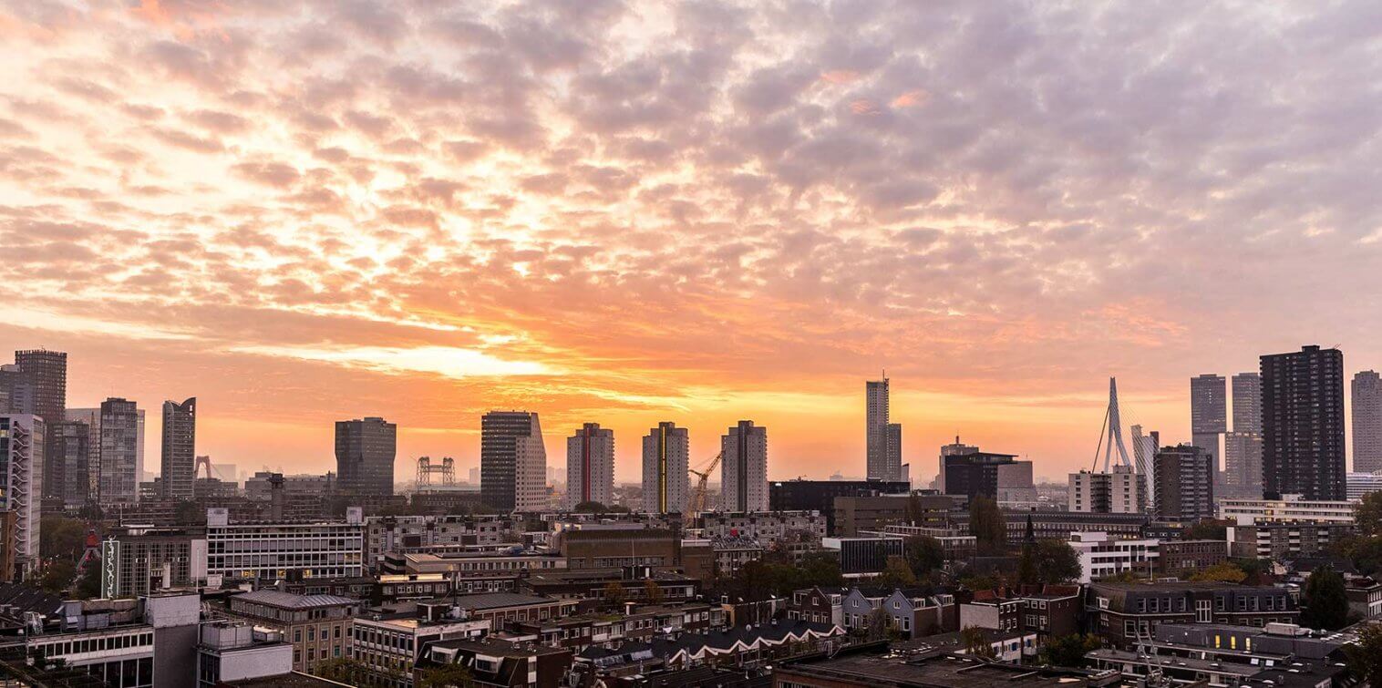 Skyline - Rotterdam Maritime Capital of Europe